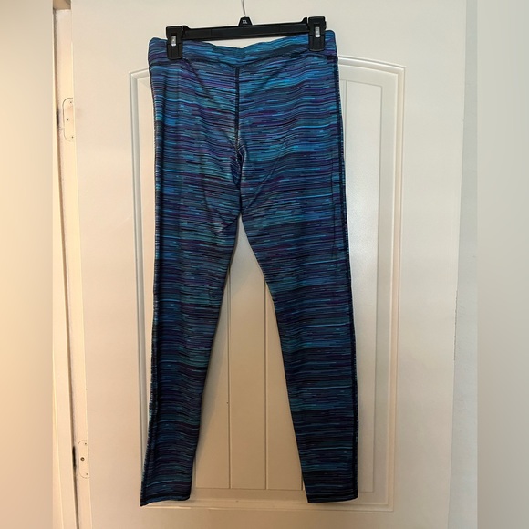 Multicolored Women’s Athletic Leggings - Picture 2 of 3